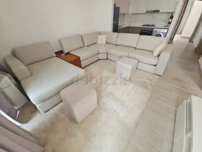 Home Center u shape sofa with ottoman