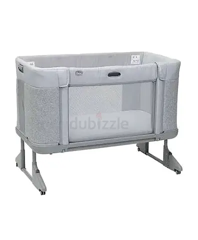 Chicco Next2Me Forever co-sleeping crib in Ash grey