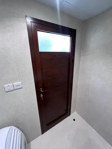Gypsum and glass partition