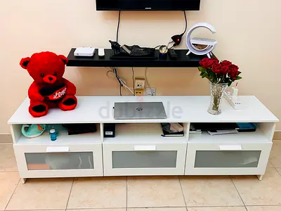 Ikea white tv unit