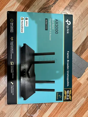 TP-Link Archer AX55 AX3000 Wi‑Fi 6 Dual-Band Router - New in Box