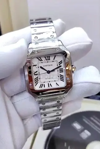 Cartier Santos-1.1,style Stainless Steel Mens Watch - Automatic