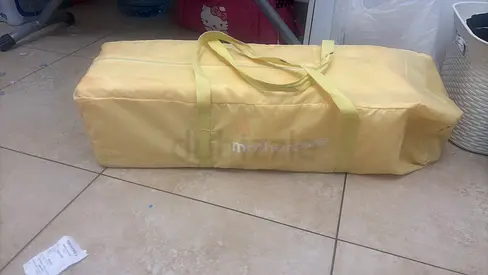 Mothercare Portable Foldable Baby Crib / Travel Cot with Carry Bag