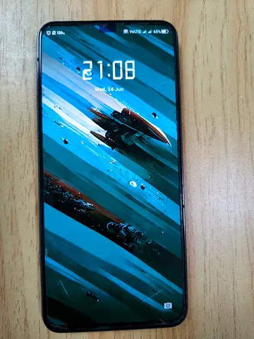 Used red magic 7s pro smartphone with full-screen display, good condition