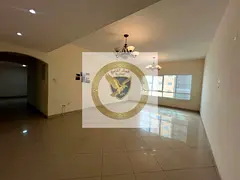2BR apartment for rent in Al Majaz 3, central AC, free gym &amp; pool, built-in wardrobes.