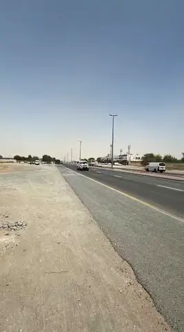For sale: Undeveloped industrial land in Al Sajaa, Al Hanoo Al Jadeed (Al Jalil). Area: 16,145 sq ft. Block 2.