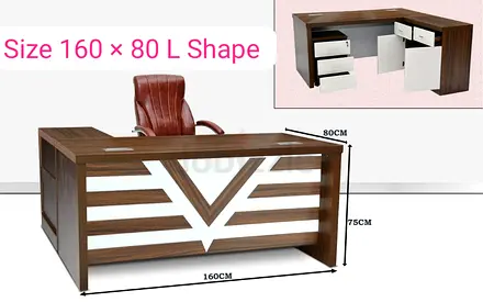 Brand New L Shape  Office Table