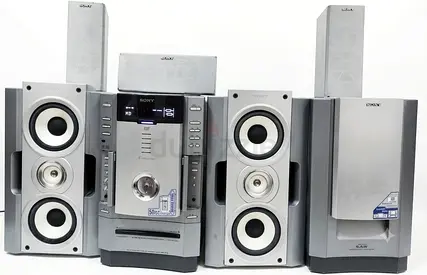 Sony 5.1 Channel Home Audio System - 5-Disc Changer  SAW Subwoofer