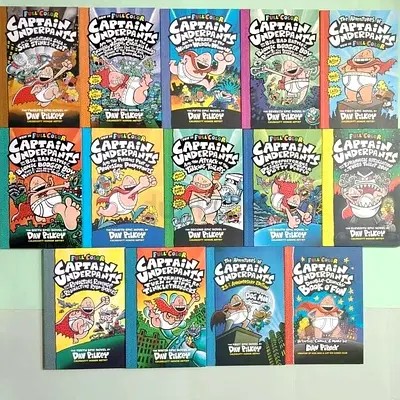 Captain underpants 14 books