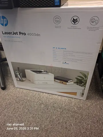 HP LaserJet Pro 400 series monochrome laser printer - new boxed