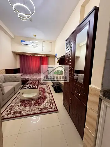 Furnished Studio With Full Size Washroom Available for Rent in AED 2,500/- Monthly in Ajman Pearl T