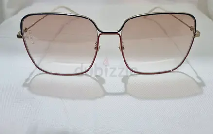 Authentic Gucci GG0443S 005 Gold/Blue/Red Oversized Sunglasses