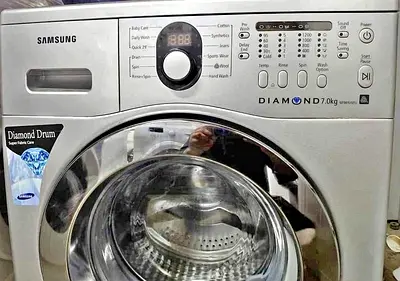 Samsung Diamond Excellent Cond 7kg غسالة سامسونغ ممتازة