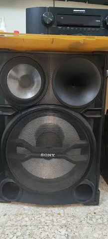 Sony Speaker with Marantz Amplifier