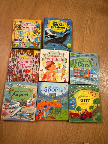 Usborne books look inside