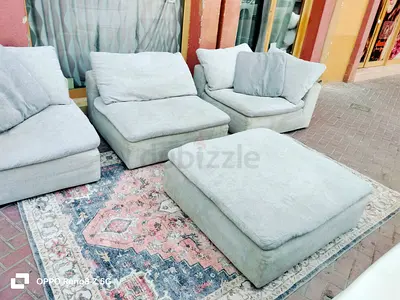 Pan Emirates feather filled Sofa Excellent Condition