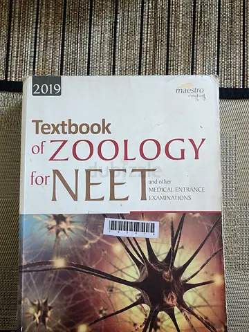 Neet textbook for zoology for sale