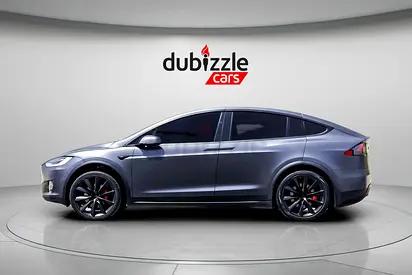AED 1793/month | 2020 Tesla Model X  | GCC Specs | Ref#483250