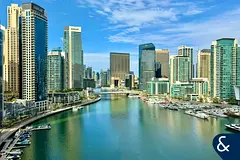 1 Bed | Marina Views | Furnished | Balcony