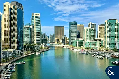 1 Bed | Marina Views | Furnished | Balcony