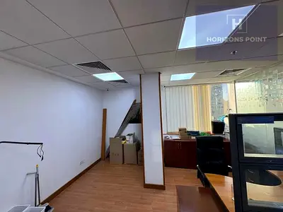 مكتب مفروش | IT Plaza DSO | تخطيط مقسم | عرض وسط المدينة