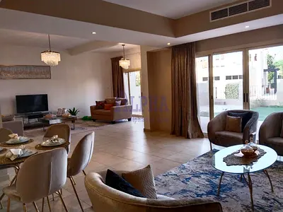 Pool view | 3 bedroom+ maid room | Furnished