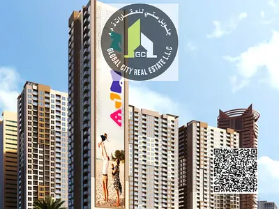 Grab Now! Studio Apartment for Sale with balcony at 420K in Ajman One