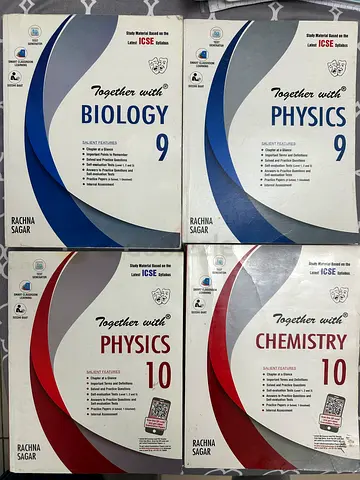 ICSE Grade 9 and 10 Together With Science Textbooks