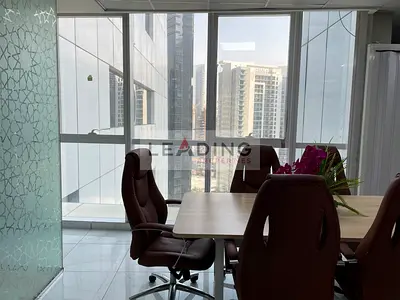 Fully Furnished Office with Free Chiller, DEWA, WIFI | Conference Room etc.