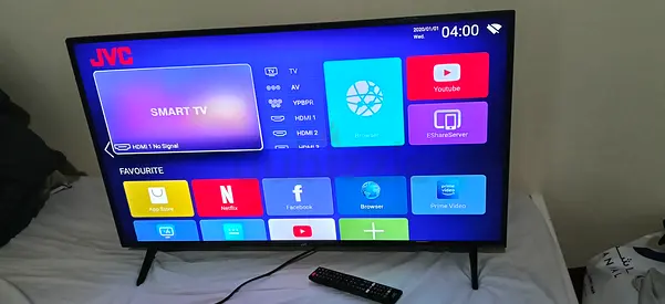 JVC 40-inch Smart LED TV - Good Working Condition