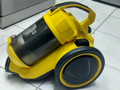 Karcher VC3 Plus Bagless Vacuum Cleaner, Powerful Suction for Home Cleaning, Compact  Lightweight