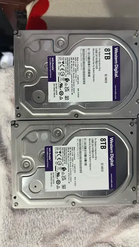 8TB WD purple brand new hard disk