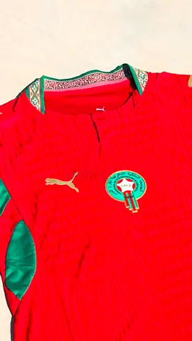 Morocco 2026 World Cup Home Football Jersey - Player version, Size S-XXL