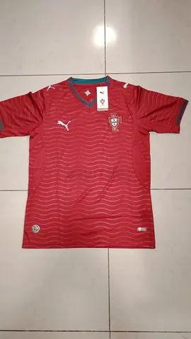 Puma Portugal Home Football Jersey - Size Small with tag attached