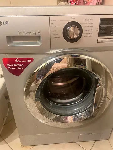 LG Front Load Washing Machine 8kg - Used, Working Condition
