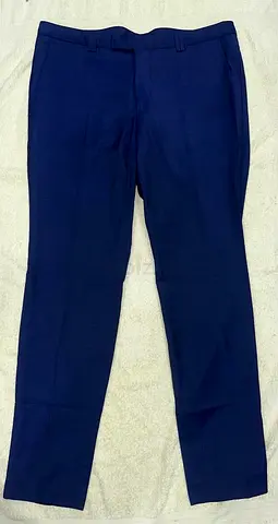 Blue Hugo Boss Trousers