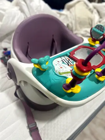 Used Baby Activity Seat with Play Tray — Comfortable Supportive Insert