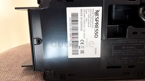 Nespresso Inissia Capsule Coffee Machine