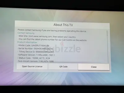 Samsung   Slim Smart LED TV  Good Working Condition