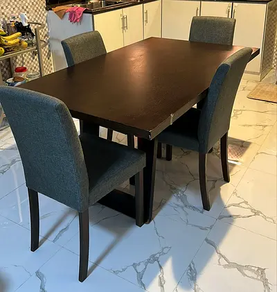 Dinning table and 4chairs