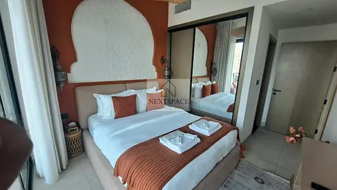 Fully Furnished 1BHK | Canal & burjkhalia view | Vacant