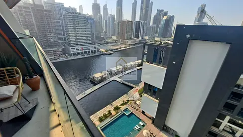 Fully Furnished 1BHK | Canal & burjkhalia view | Vacant