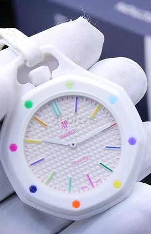 Swatch x Audemars Piguet MASTER COPY - Royal Pop - Huit Blanc