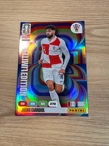 Pre order Panini Limited Edition Jǒsko Gvardiol Football Sticker/Card world cup 26