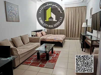Elegant Fully Furnished Studio | Monthly Rental | Ajman One Tower