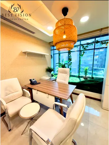Price Starts from AED46,000 depends on  the size and design of the office. Well-Furnished Offices | Canal  Burj Khalifa View | Free Assistance