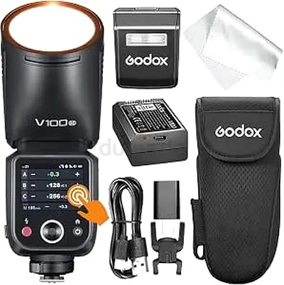 Godox V100-N TTL Flash for Nikon | Brand New Professional Speedlight