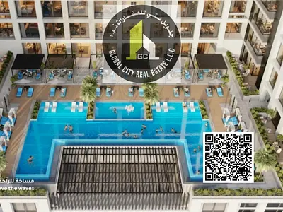 Sea View Studio in Mawjan | Only AED 93K Down Payment | 1% Monthly Plan