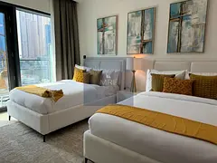 Furnished 2BR+Office | Full Marina View | Spacious