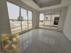 Luxury Villa First Occupancy in Al Jazzat Ultra Super Lux 4 Master Bedrooms Majlis Large Parking Spa